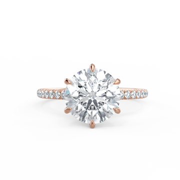 Solitaire Six Pavé